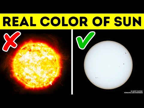 Бојата на Сонцето не е жолта - популарни митови за вселената кои не се вистинити
