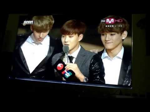 MAMA 2013 (ALBUM OF THE YEAR) - EXO speech
