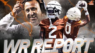 WR Report | Ryan Wingo Update | Freshman Stepping Up | Texas Football | Steve Sarkisian | SEC