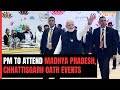 PM Modi To Attend Swearing-In Ceremonies Of Chief Ministers In Madhya Pradesh And Chhattisgarh