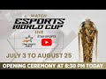 Esports World Cup kicks off tonight with a grand opening ceremony @ 8.30 PM | #EsportsWorldCupOnStar