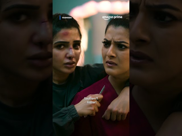 Samantha Ruth Prabhu BETRAYED by Unni Mukundan 💔 | Yashoda | #primevideoindia #movie #ytshorts