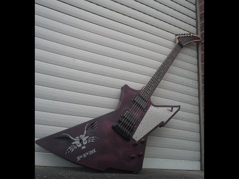 exclusive Metal Body guitar build from D&C for PPM 2014