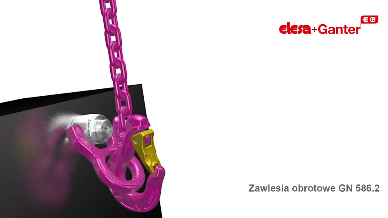 Zawiesia (obrotowe) GN 586.2 video