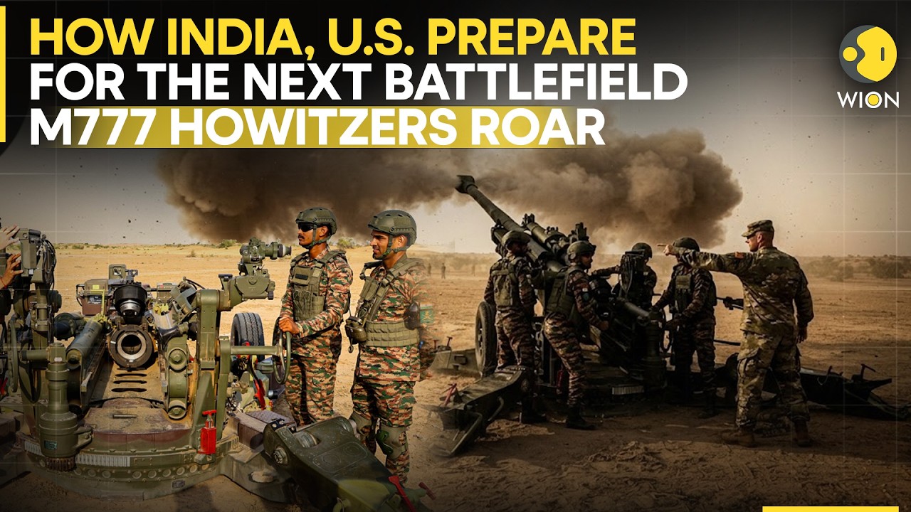 Yudh Abhyas 2026: India-US Military Drill | M777 Howitzers Roar In Live Fire | WION News