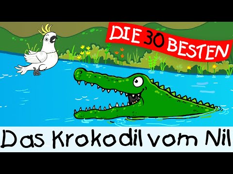 🏞️ Das Krokodil vom Nil || Kinderlieder zum Mitsingen und Bewegen