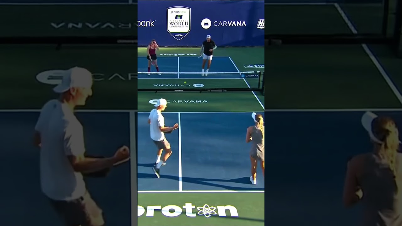 Layne Sleeth takes FOUR overheads from Jack Sock and sends them ALL back ๐ช๐ฎโ๐จ