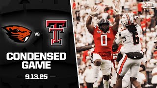 Oregon State vs. Texas Tech Condensed Game | 2025 Big 12 Football