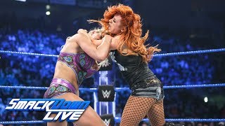 Flair vs. Lynch vs. Carmella - Winner faces Asuka at Royal Rumble: SmackDown LIVE, Jan. 8, 2019