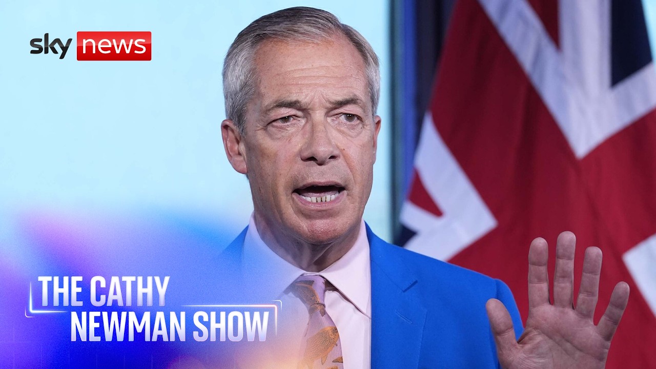 Farage resigns as MP - triggering by-election in which he will run | The Cathy Newman Show