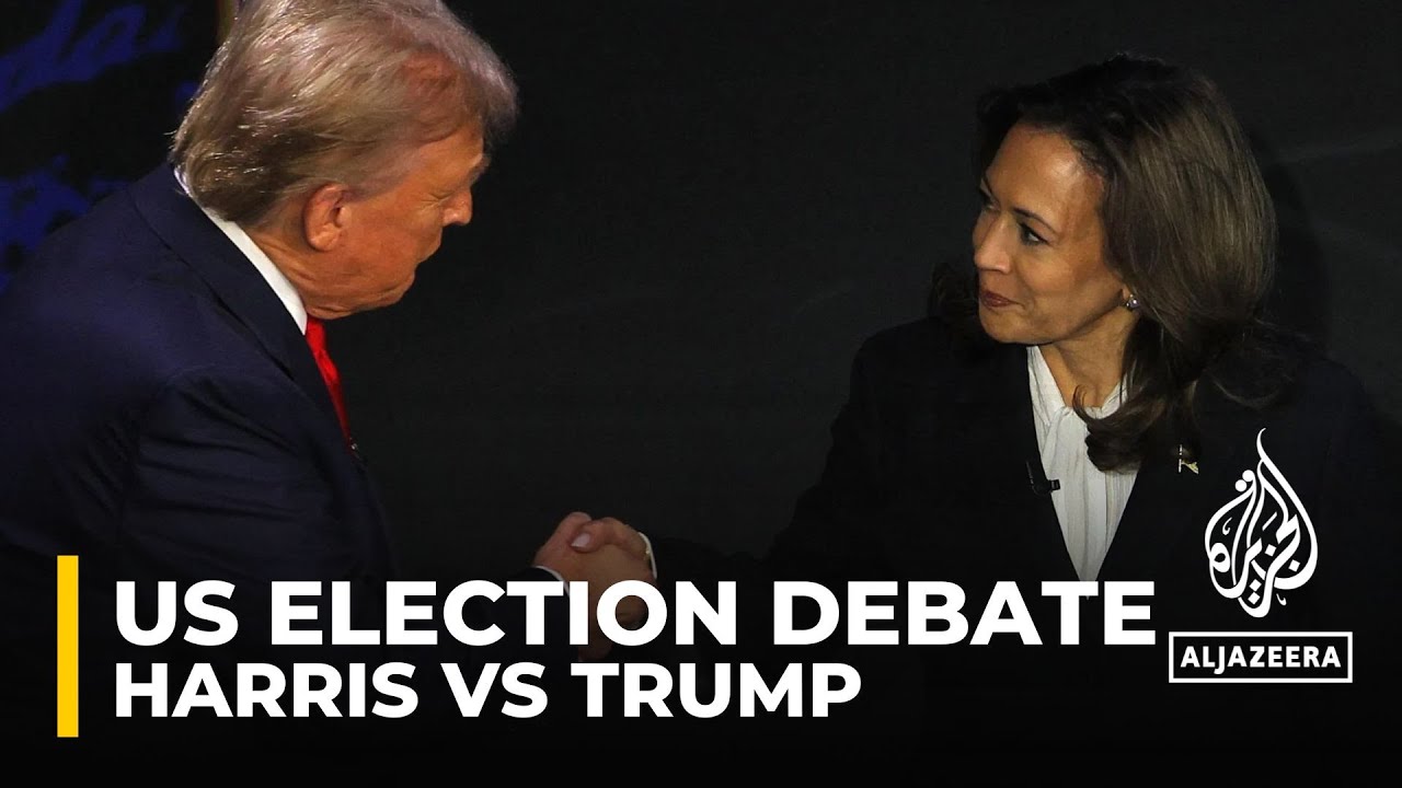 Trump and Harris set to meet in the first presidential debate between them