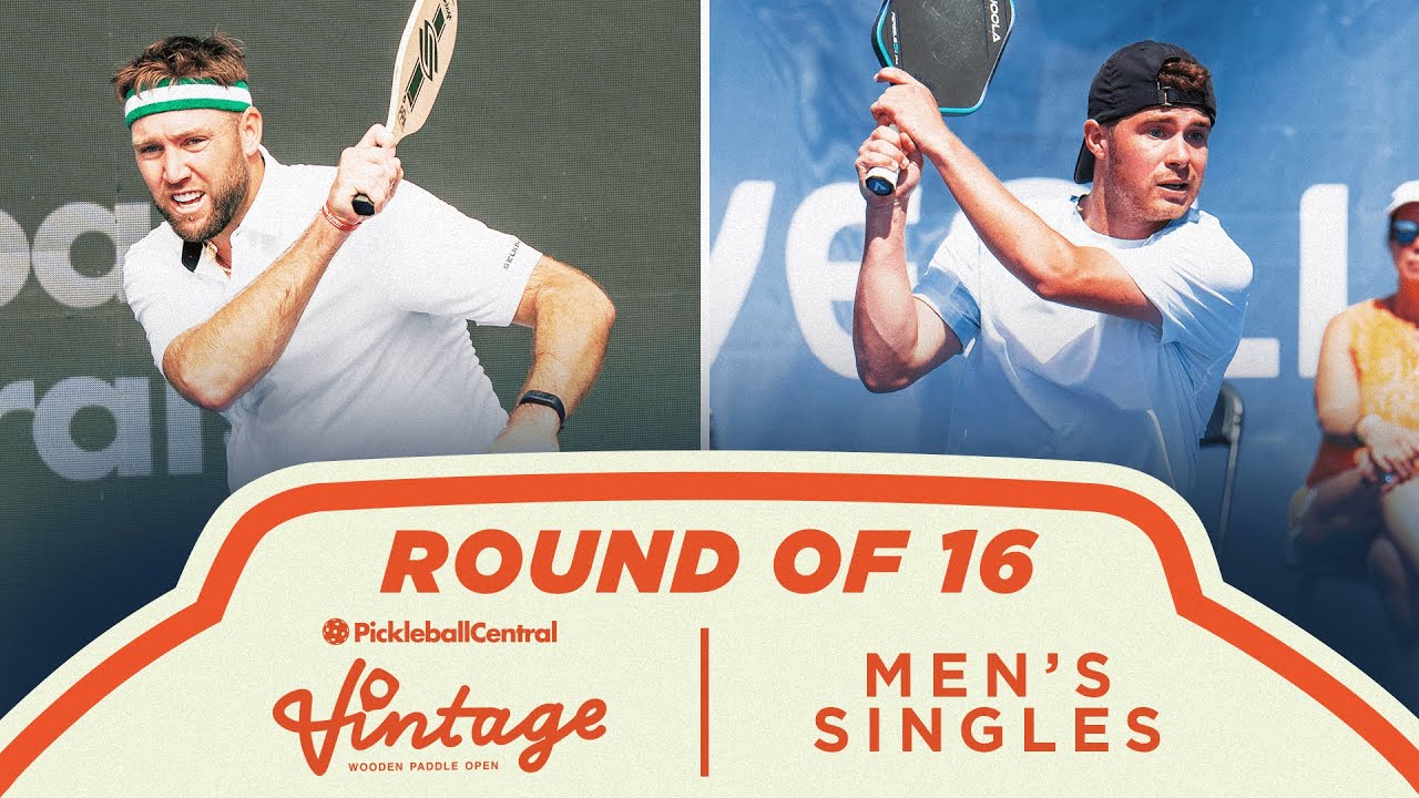 Jack Sock v Wyatt Stone at the Pickleball Central Sacramento Vintage Open