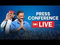 LIVE | CM Arvind Kejriwal and SP Chief Akhilesh Yadav addressing an Important Press Conference