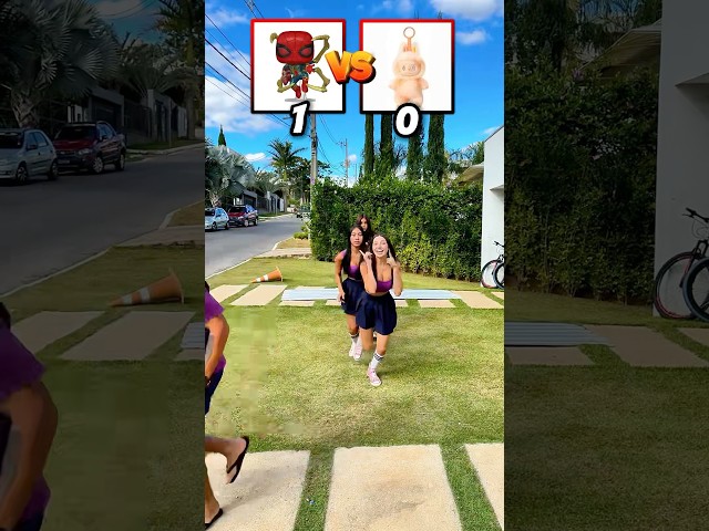 Homem aranha ou Labubu? #shorts