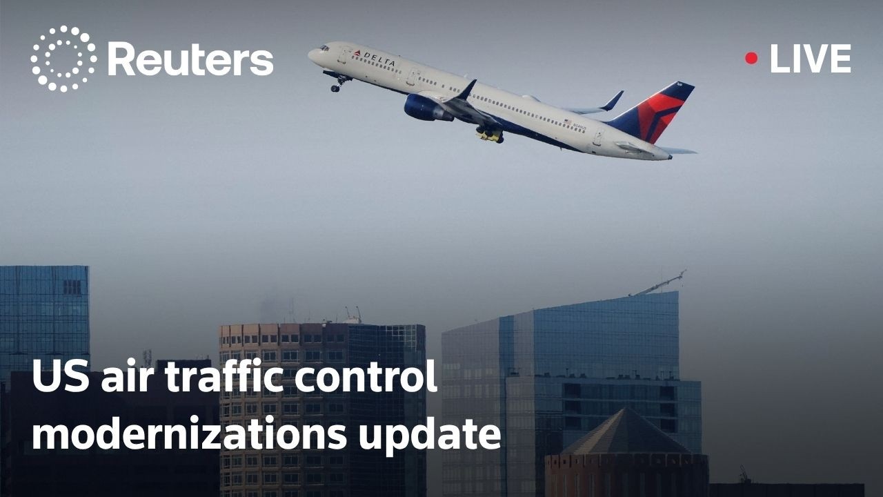 LIVE: News conference on US air traffic control modernizations