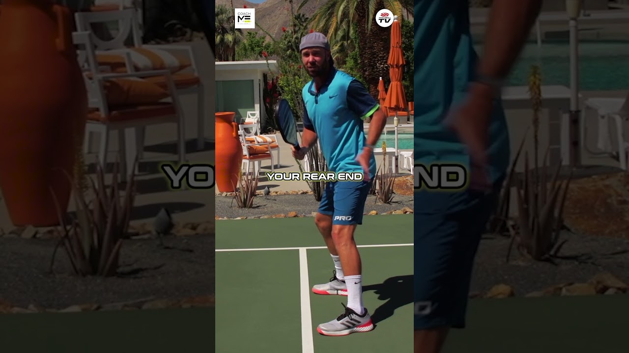 Body posture is an underrated detail when dinking in the kitchen 📐 #pickleball #pickleballislife
