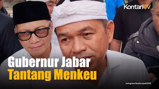 Dedi Mulyadi Tantang Purbaya Buka Data Daerah yang Timbun Dana APBD di Bank