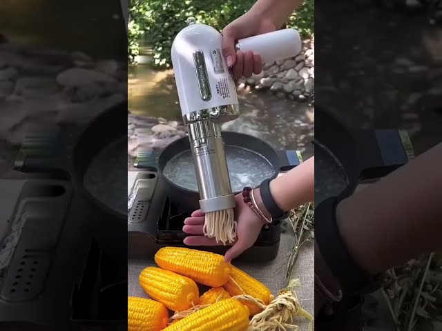 Product Link in Bio ( # 2447 ) @MaviGadgets ▶️ Handheld Automatic Cordless Pasta Noodle Maker #viral