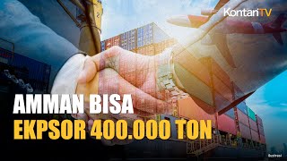 Amman Mineral (AMMN) Dapat Relaksasi Ekspor Konsentrat Tembaga hingga 400.000 Ton