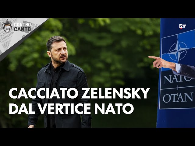 Cacciato Zelensky dal vertice Nato - Il Controcanto - Rassegna stampa del 25 giugno 2025