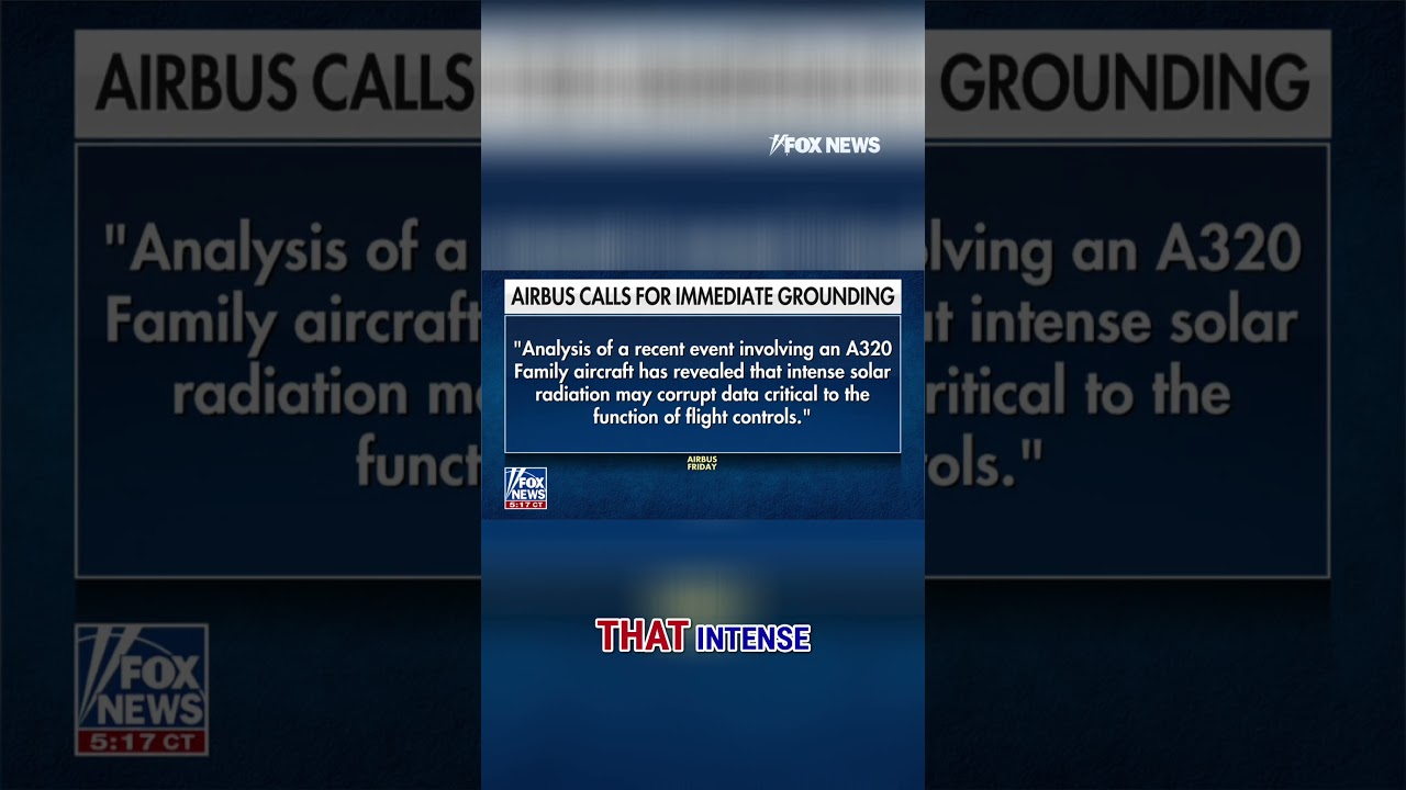 JUST IN: 6,000 Airbus planes grounded after glitch discovered #foxnews #news #us #fox