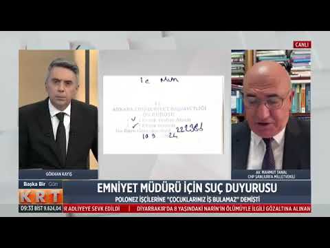 EMNİYET MÜDÜRÜ İÇİN SUÇ DUYURUSU – KRT 11/09/2024