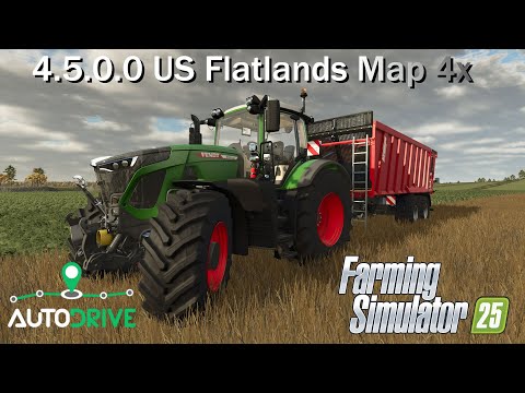 Autodrive US Flatlands Map 4x v1.0.1.0