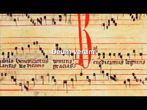 Gregorian chant - Deum verum