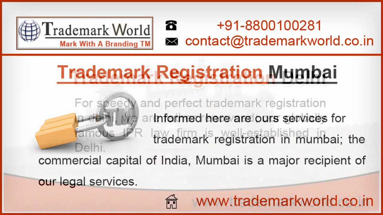 Trademark Registration in Mumbai | Trademarkworld.co.in - YouTube