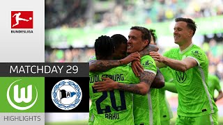 VfL Wolfsburg — Arminia Bielefeld 4-0 | Highlights | Matchday 29 – Bundesliga 2021/22