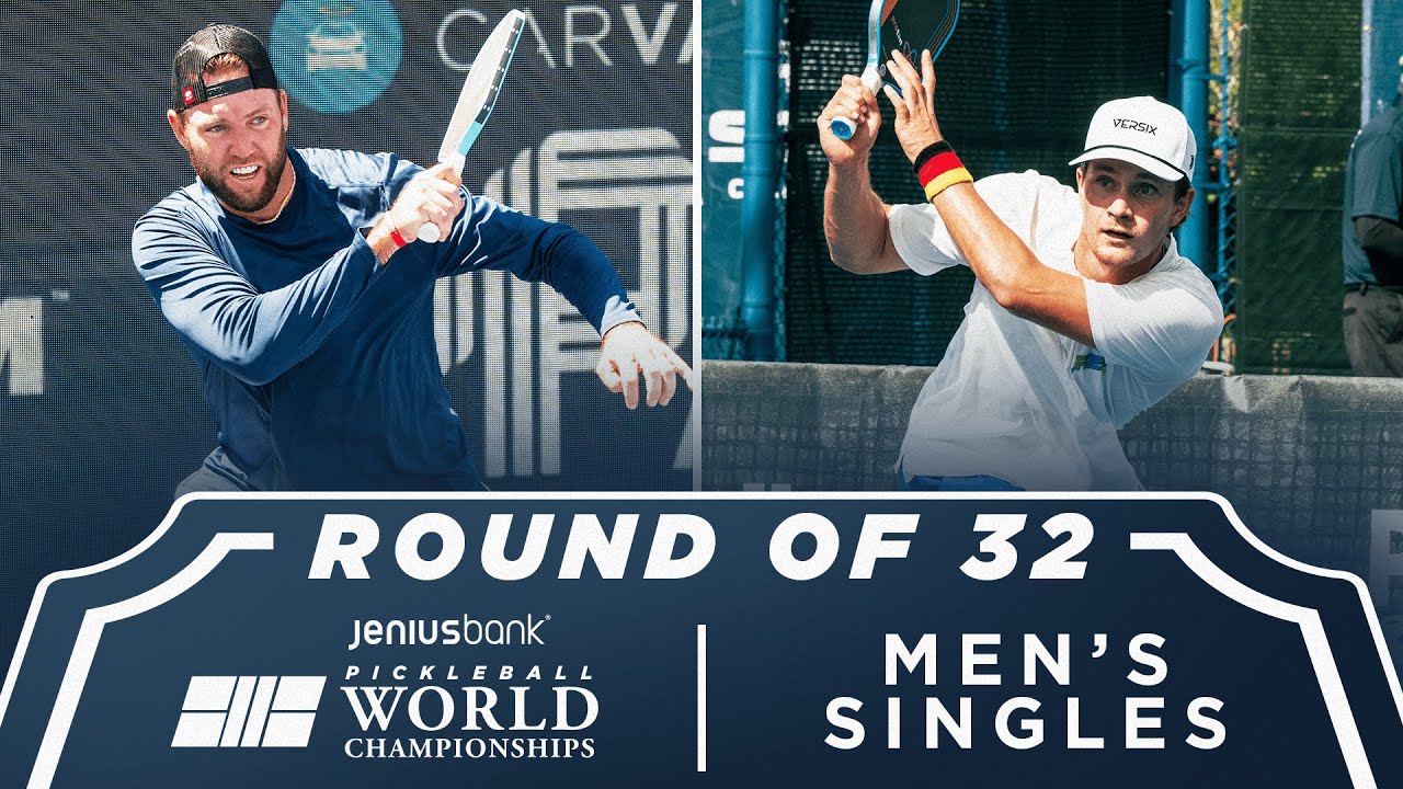 Jack Sock v Tom Protzek at the Jenius Bank Pickleball World Championships