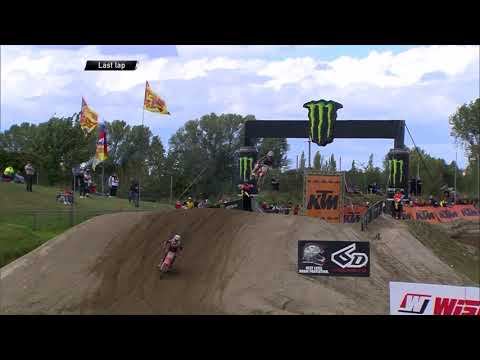Coldenhoff passes Prado and battled with Gajser - MXGP Race 1 - MXGP of Europe...