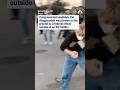 Congressional candidate thrown to the ground by a federal officer outside of an ICE Facility