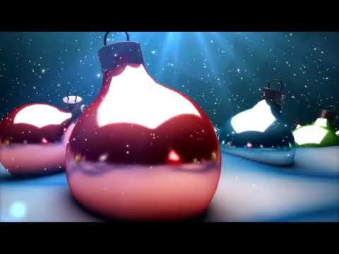 2 hour Christmas Projection & Free Music Loop