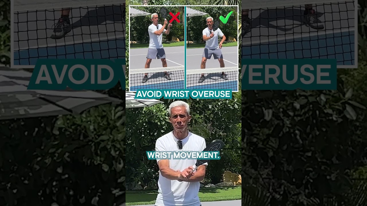 Problems with Wrist Usage in Pickleball