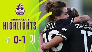 Lazio-Juventus 0-1 | Girelli dal dischetto per la prima vittoria in campionato | #SerieAWomen