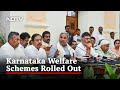 Karnataka Rolls Out Congress Schemes