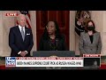 Ketanji Brown Jackson accepts momentous SCOTUS nomination  - 07:29 min - News - Video