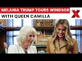 Melania Trump and Queen Camilla Admire Dolls’ House Exhibition at Windsor Castle Library