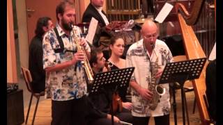 Vasil Belezhkov - 'Bossa Copa' for saxophone quartet and symphonic orchestra