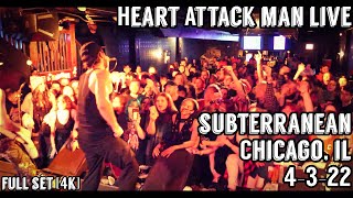 Heart Attack Man Live [4K] @ Subterranean, Chicago, Il, 4-3-22
