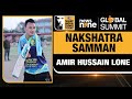 News9 Global Summit | Honouring Indias Para Cricket Team Captain Amir Hussain Lone