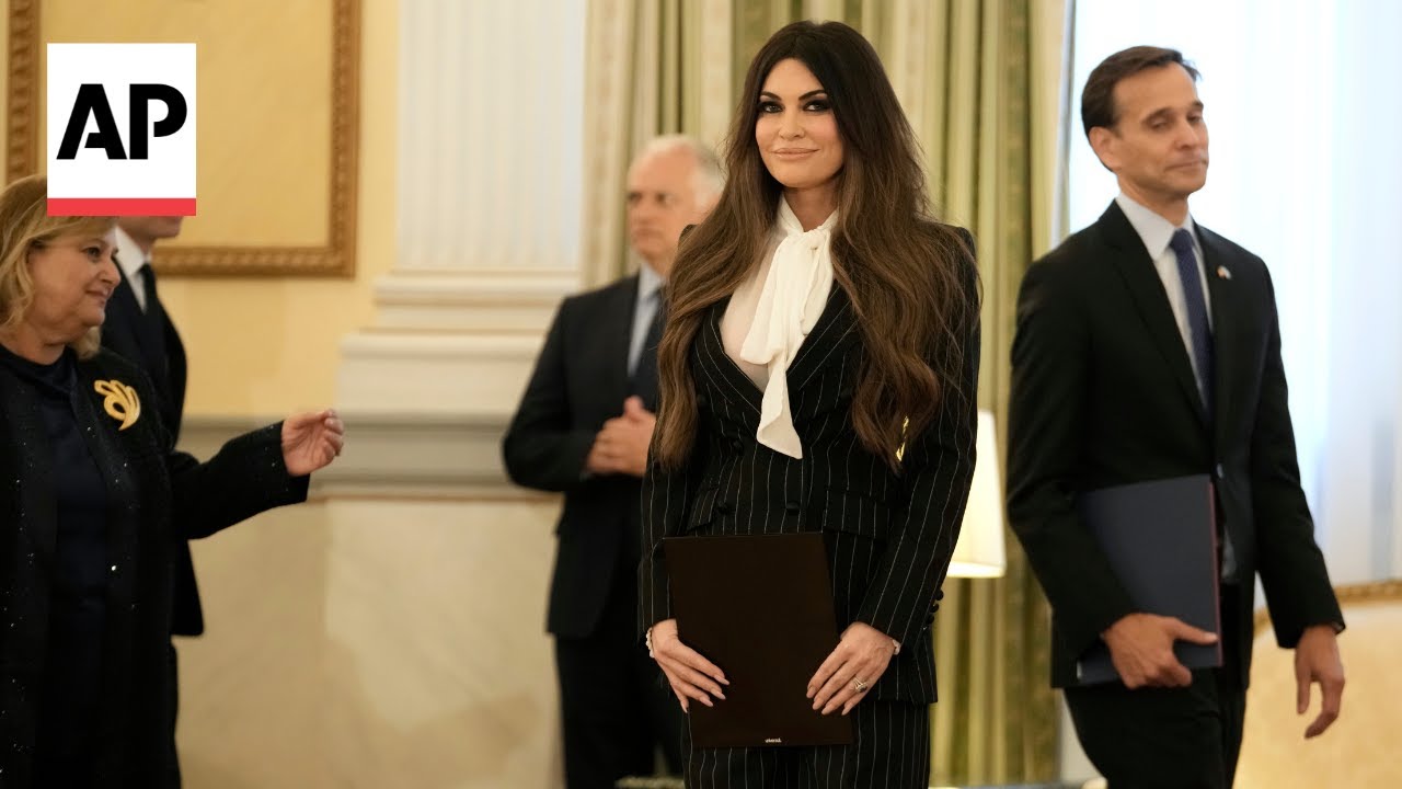 Ex-Fox News host Kimberly Guilfoyle takes office as US ambassador to Greece