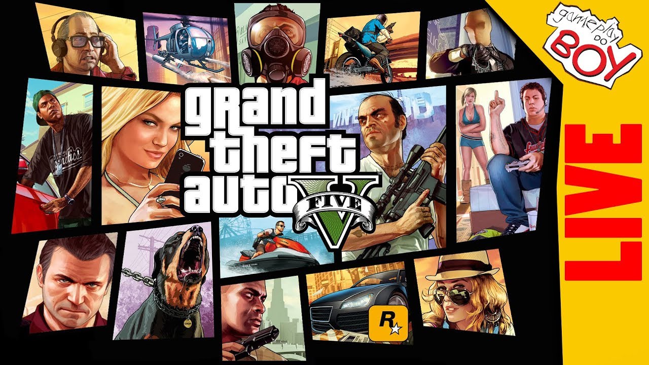 LIVE GTA V Online - Campus Party 2018 - Gameplay do Boy