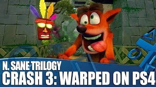 Crash Bandicoot N. Sane Trilogy - Primo sguardo a Crash 3: Warped su PS4!