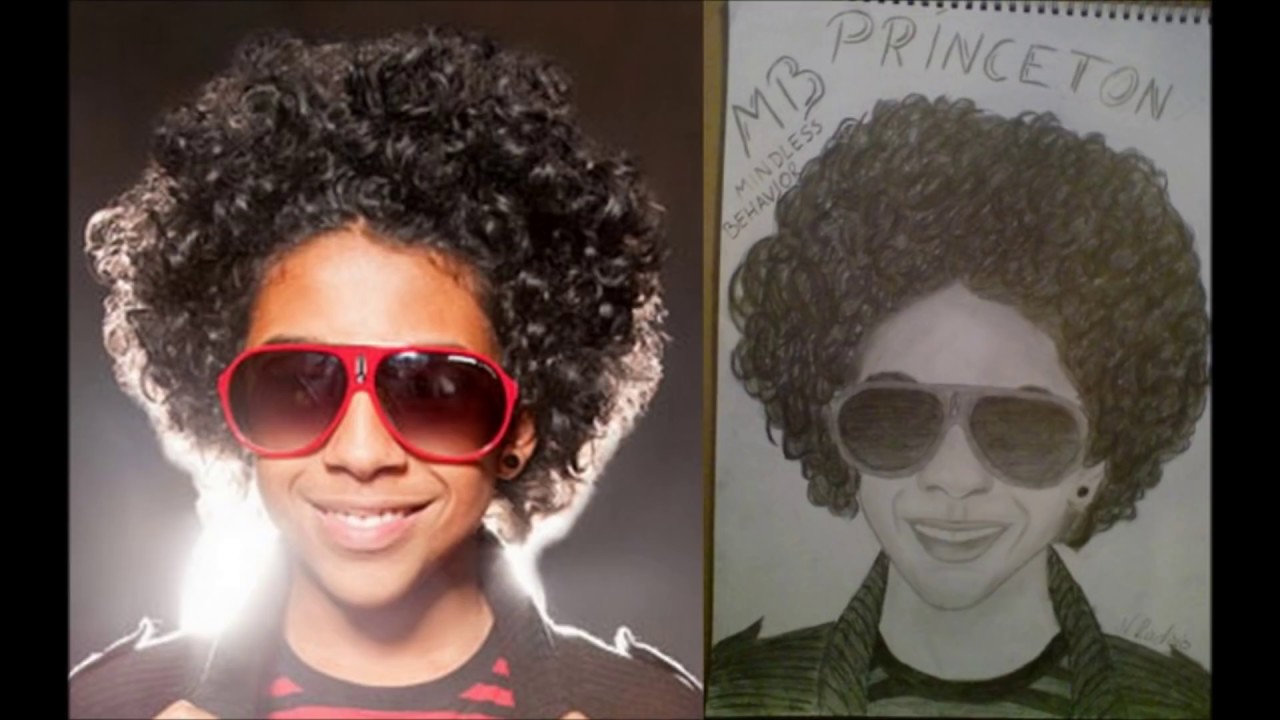 Mindless Behavior Princeton Step By Step Drawing Youtube