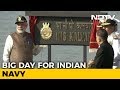 PM Modi dedicates INS Kalvari to the nation