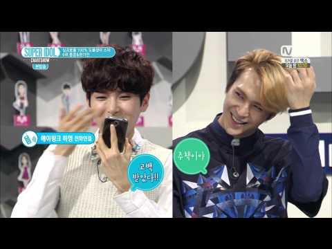 140516.슈퍼 아이돌 차트쇼.e12.오하영 전화연결.by.AncientPark