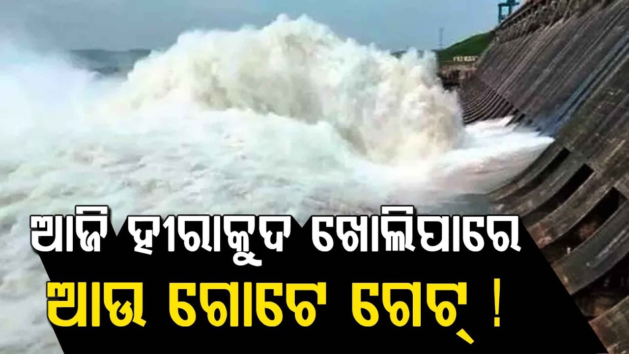 Hirakud Dam Opens 10 Gates Amid Heavy Rain; Mahanadi Water Level Rises at Mundali | Argus News