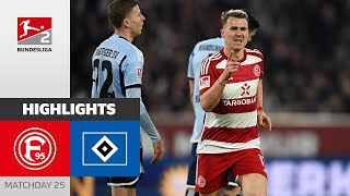 HSV Fails To Get Back On Track! | Düsseldorf — Hamburger | Highlights | MD 25 — Bundesliga 2 2023/24